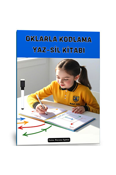 Enine Boyuna Eğitim كتاب الترميز YAZ-SIL بالسهام
