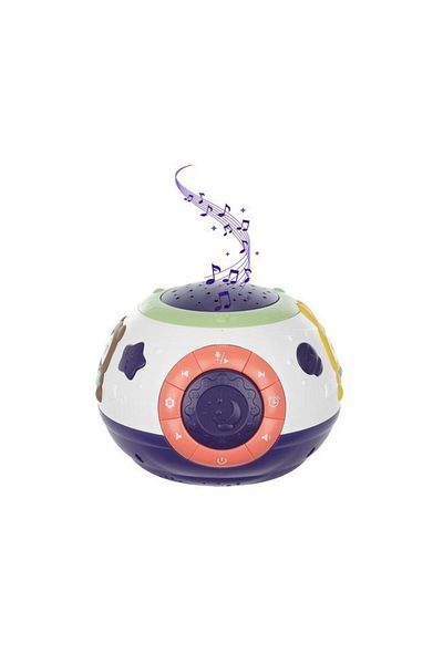 zola Projector with night light for children, Zola®, with 4 modes, pleasant songs, 18 x 14 cm