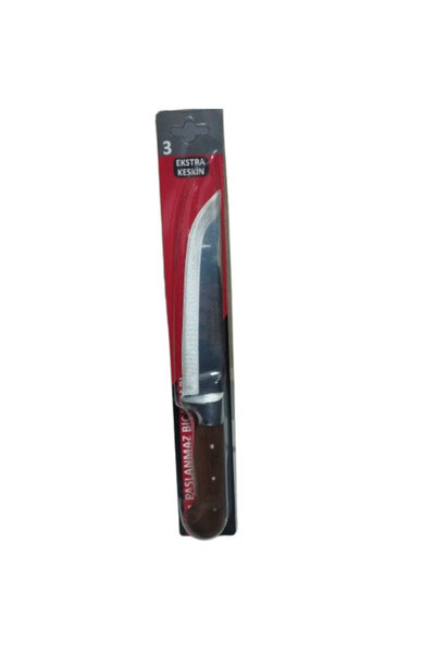 Hırdavatistan SÜRMENELİM EL DÖVMESİ EXTRA KESKİN KASAP BIÇAĞI 18 CM