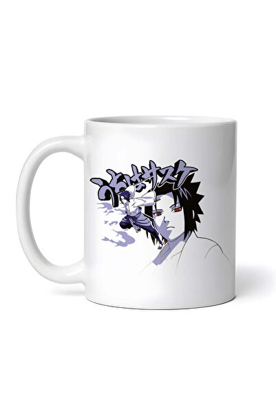 OEM Cană albă personalizată, simbol Naruto Shippuden, INOVATIX®. 330 ml