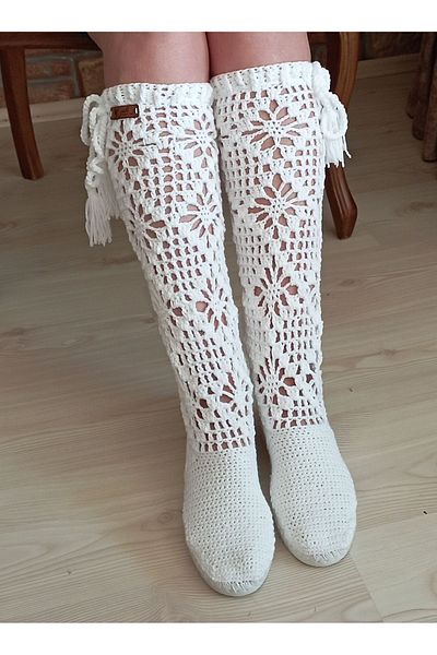 El örgüsü Ydr Design Summer Boots