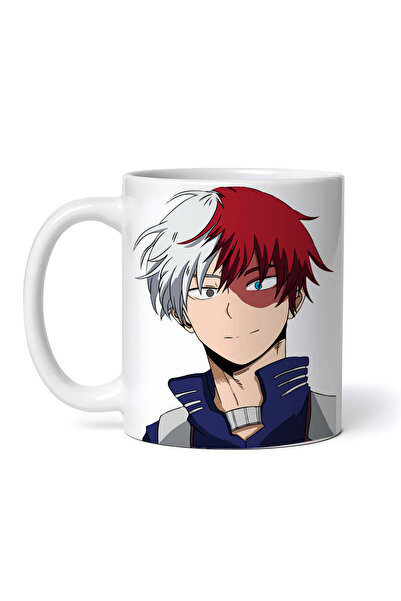OEM Cană albă personalizată, anime My Hero Academia Shoto Todoroki, INOVATIX®...