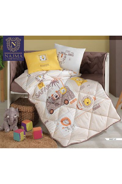 Najat 7-piece baby blanket, made in Turkey 🇹🇷 100% cotton
