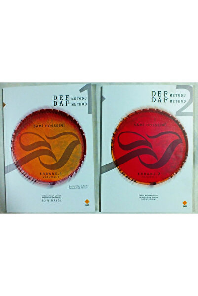 Unosell Def Erbana Eğitim Kitabı 2 Adet Daf Arbane Daf Def Method For Daf In Turkish - English 2 Books