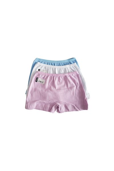 Tutku 0853 Girl's Corduroy Shorts 6 Pack Combination
