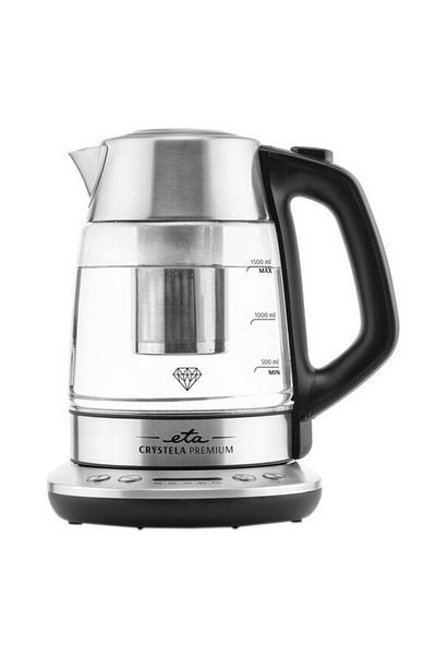 ETA Fierbator Electric Cu Infuzor Pentru Ceai Crystela Premium 9153, 1.5 L, 2200w