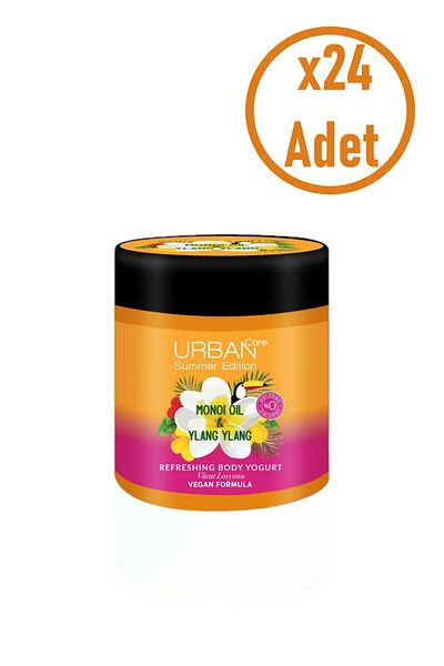 Urban Care Monoi Oil & Ylang Ylang Body Lotion Yogurt 200 ml X24 Pieces