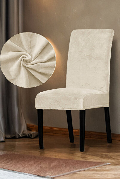 zilale İpek Görünümlü Kadife Sandelye Kılıf 1 adet