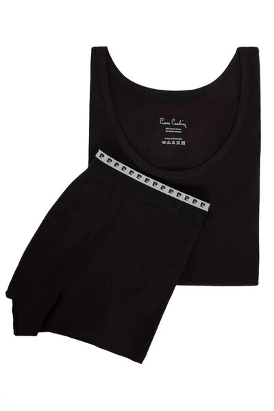 Pierre Cardin Men's 2 Piece 100% Cotton Undershirt & Boxer Set O1.L0.I2.Vpc.04