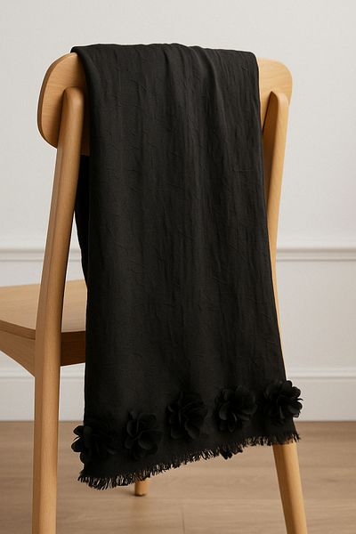 Funlife Scrapbook Floral Shawl&Pareo