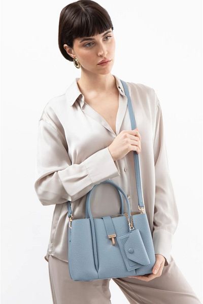 Matthew Cox Women's Handbag Byn2344 Std Blue