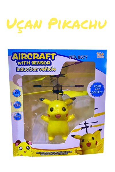 Furkan Toys El sensörlü uçan ışıklı Pıkachu