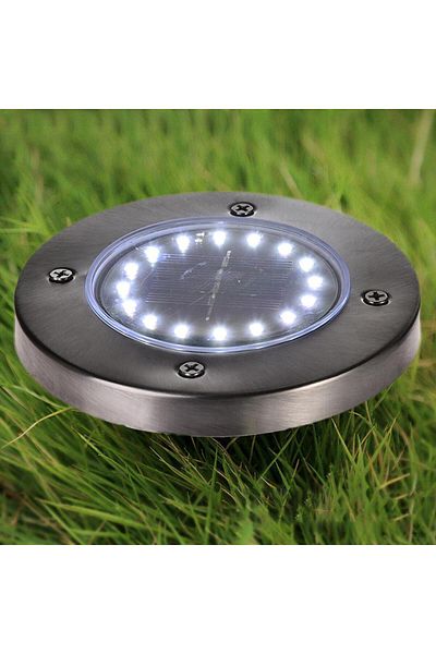 OEM Lampa Solara estetica exterioara de gradina, cu 16 LED-uri, cu suport scurt