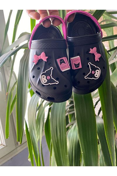 STARYOU STORE Kuromi Slippers Summer Eva Sole Unbreakable Comfortable and Flexible Slippers