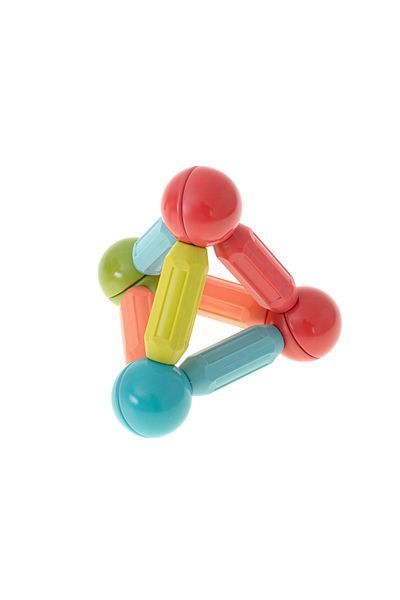 zola Joc magnetic pentru copii, multicolor, 25 piese, din plastic/metal