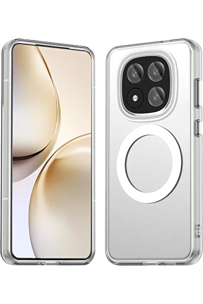 Rivor Redmi Note 14 Pro 5G & Poco X7 5G Kılıf Kamera Çıkıntılı Magsafe Kenarl...