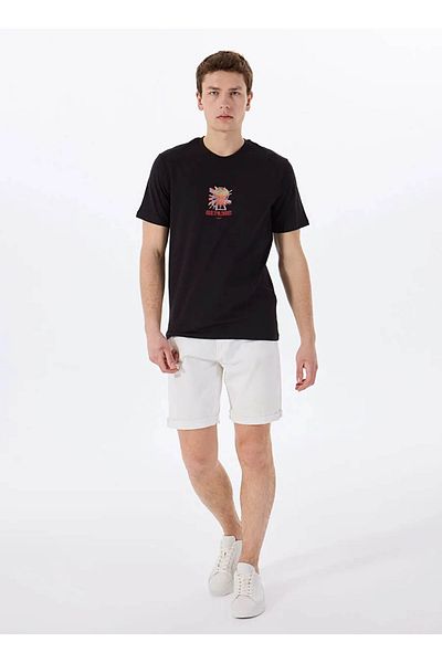 Only & Sons Onsmınd Ons Logo Reg Ss Tee Cs Μαύρο ανδρικό μπλουζάκι 22034587