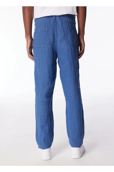 GMG FIRENZE Gmg Fırenze Regular Waist Regular Fit Indigo Men's Pants Gu24Mss01017
