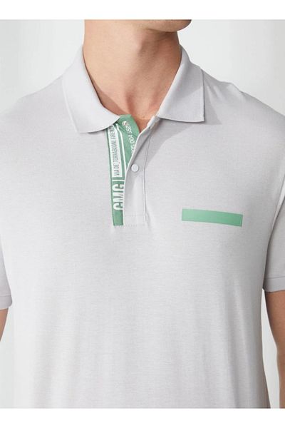 GMG FIRENZE Polo Neck 100% Cotton Slim Fit Men's T-Shirt
