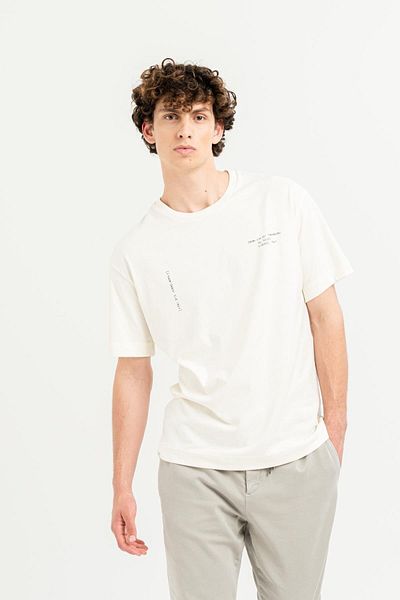 GMG FIRENZE Crew Neck Printed 100% Cotton Oversize Men's T-Shirt