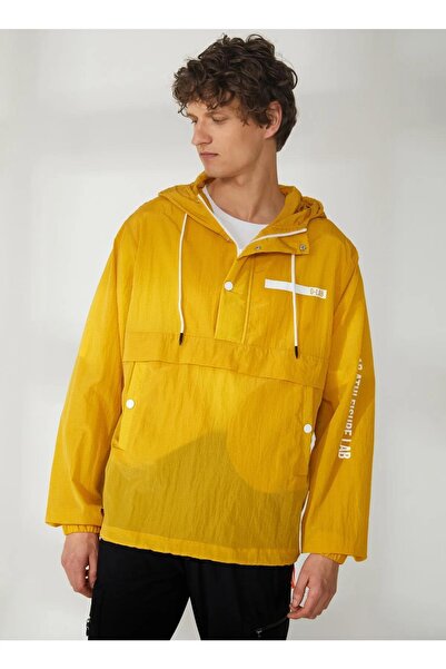 GMG FIRENZE Жовта чоловіча сорочка Slim Fit Gu23mss15002