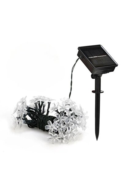 Flippy Solar Outdoor Christmas Lights 6.5m, 30 LED Cherry Blossom Warm White (Flippy)