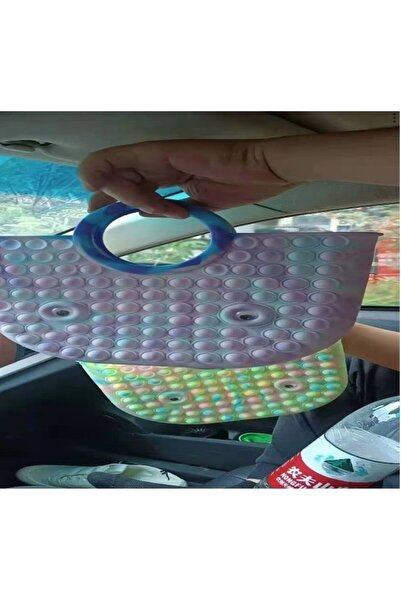 Flippy jucărie antistres silicon, Pop It Now și Flip It, Geantă Mare 28 cm, Multicolor, V4