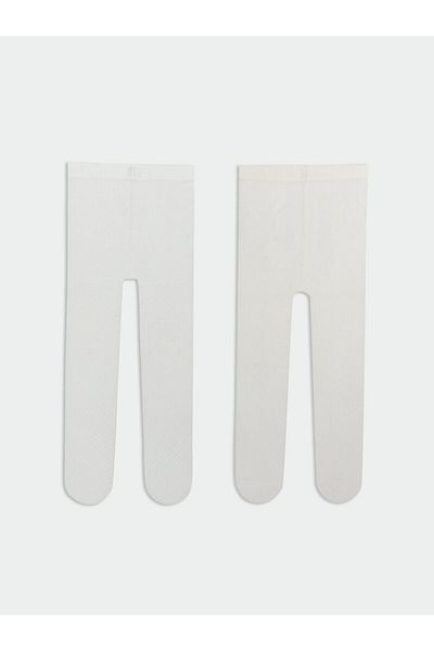 LC Waikiki Basic Baby Girl Pantyhose 2 Pack