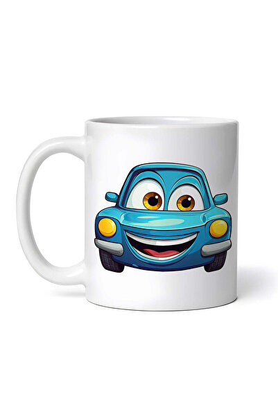 OEM Cană albă personalizată, Trăsura Sally, INOVATIX®. 330ml