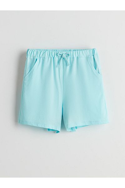 LC Waikiki Girl's Shorts with Elastic Waist