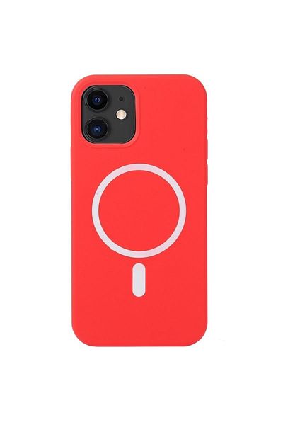 OEM MagSafe liquid large hole magnetic shell case for Apple iPhone 12/ 12 Pro, Full Co