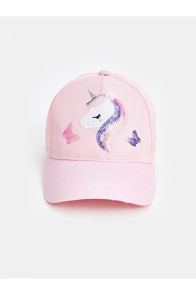 LC Waikiki Horse Embroidered Girl's Cap Hat