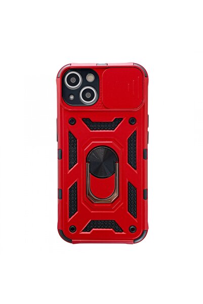 OEM Защитен калъф, съвместим с Apple iPhone 13 Defender Model 4 със стойка, ч...