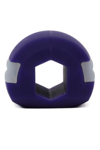 Flippy Dispozitiv de tonifiere facială din silicon, corecție maxilar/maxilar, violet
