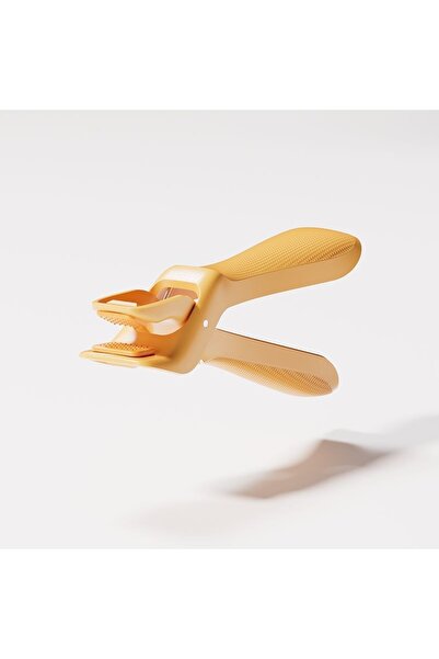 Flippy Bowl Tongs, Flippy, High Temperature Resistant, 16x 10.5 x 3.6 cm Yellow