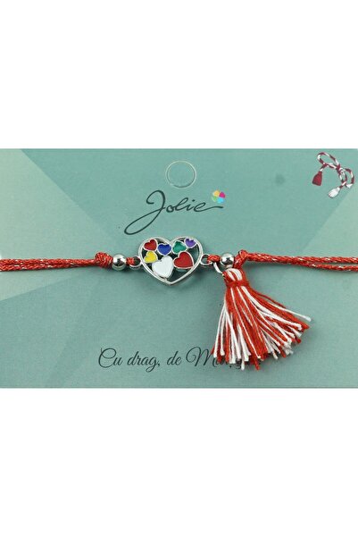 Flippy Bratara Jolie Ciucure Inimioare Colorate