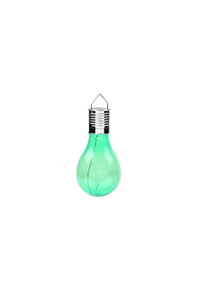 Flippy Lampă decorativă LED solară în formă de bec, exterior, suspendată, IP65, verde Ultron,