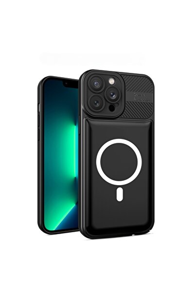 SOHO Husă pentru Apple iPhone 12 Pro MagSafe, Urban Armor, Flippy, Neagră, su...