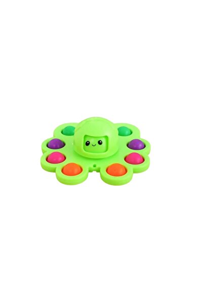 Flippy Jucărie Pop It, Flippy, Fidget, Antistres, Sensorial, Crab, Verde