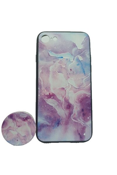 Flippy Husa Apple iPhone XR Multicolor Model Galaxie + Popsocket inclus