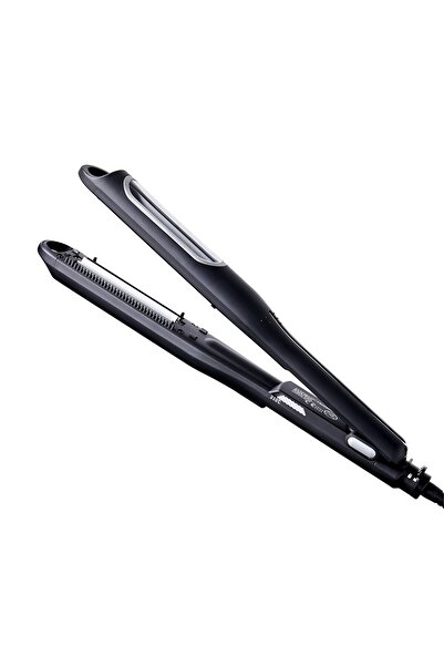 Flippy Ceramic Hair Waver, Max 2106C, LED Light, 2 Temp Settings, Lock Function, 31 x 3.5 cm, Black