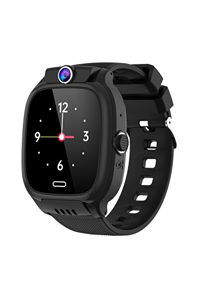 dalip Kids Smartwatch Y36 – 4G, LBS Location, Route History, Video, Water-Resistant, Black