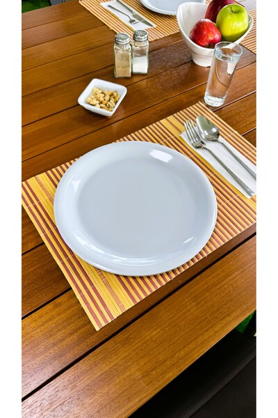 Alezy 647 Göreme Melamine Thermostar Arya Service Plate 28 cm