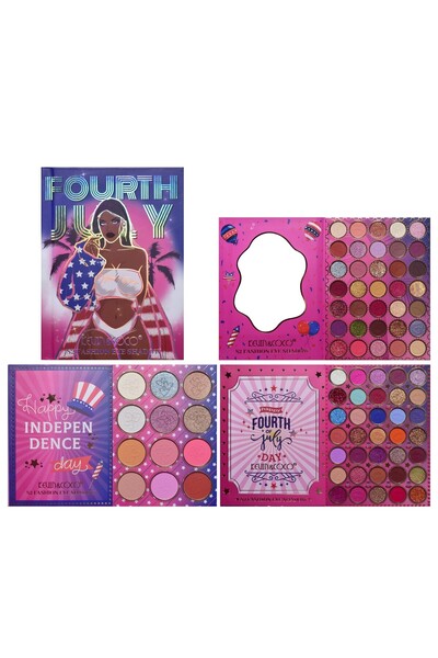 SOHO Makeup Kit, KEVIN & COCO, Cool Girl Book, 82 colors, 16 x 21.5 x 2.5 cm