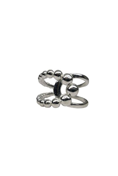 Jolie Silver Inel reglabil din argint 925 cu mărgele