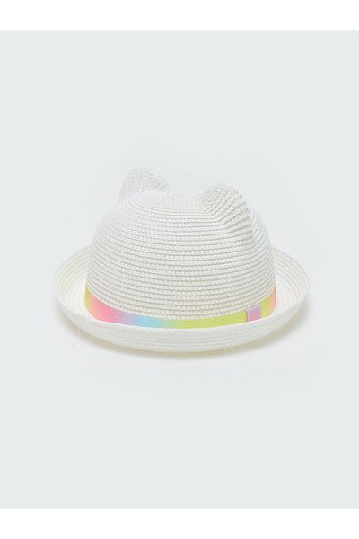 LC Waikiki Embroidered Girl's Fedora Hat