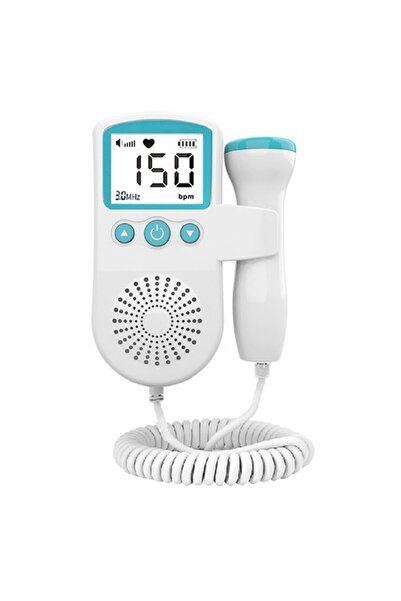 Flippy Flippy Fetal Doppler Monitor, Heart Rate, 4.5 cm LCD Screen, from 9 Weeks, 12.8x9.6x3 cm, Green