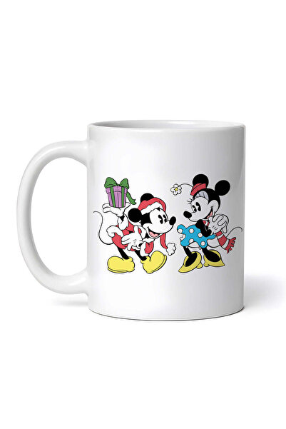 OEM Εξατομικευμένη Λευκή Κούπα, Ο Μίκυ Φέρνει Ένα Δώρο στη Μίννι, Inovatix®. ...