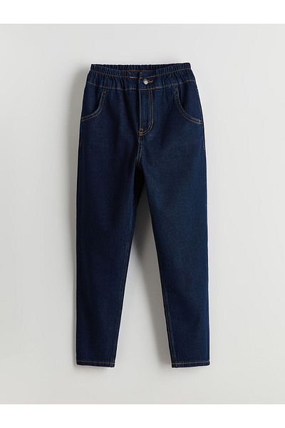 LC Waikiki Pantaloni de jeans pentru fete cu talie elastică