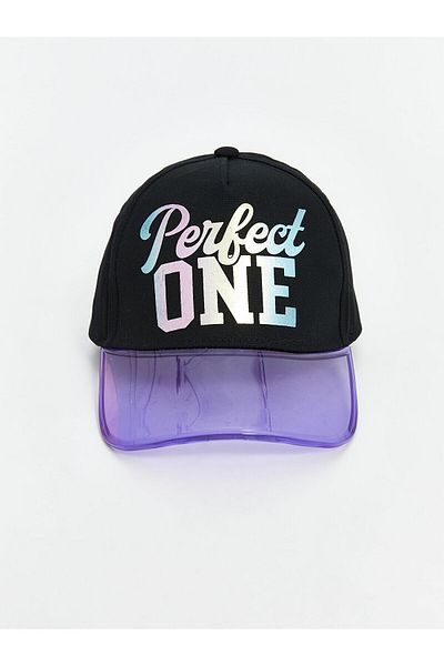 LC Waikiki Text Printed Girl's Cap Hat